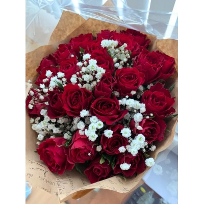 Фото отзыв: Букет очень понравился! фото соответствует! Спасибо! 