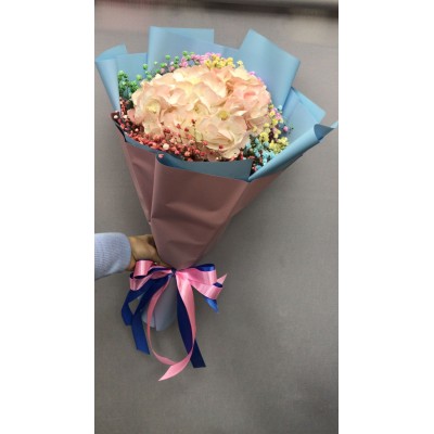 Фото отзыв: Все хорошо. привезли вовремя, цветы понравились. в следующий раз будем заказывать еще.