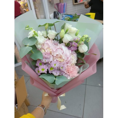 Фото отзыв: Спасибо большое. Букет. Доставка.<br />
