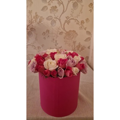 Фото отзыв: Большое спасибо за прекрасный букет и оперативность! <br />
Я случайно заказала доставку букет не на тот день. Спасибо, что смогли исправить мою оплошность и доставить заказ в нужный день! 