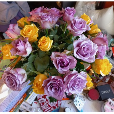 Фото отзыв: Отличный букет! Не устаю им любоваться!