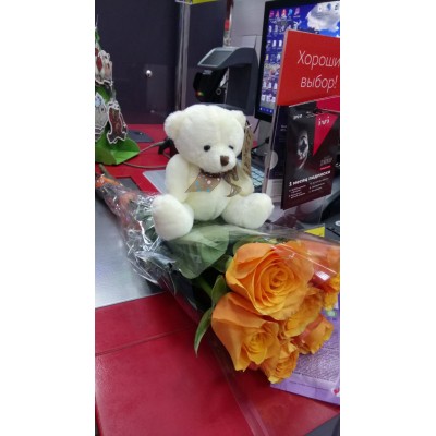 Фото отзыв: Спасибо за цветы и оперативность.все очень круто