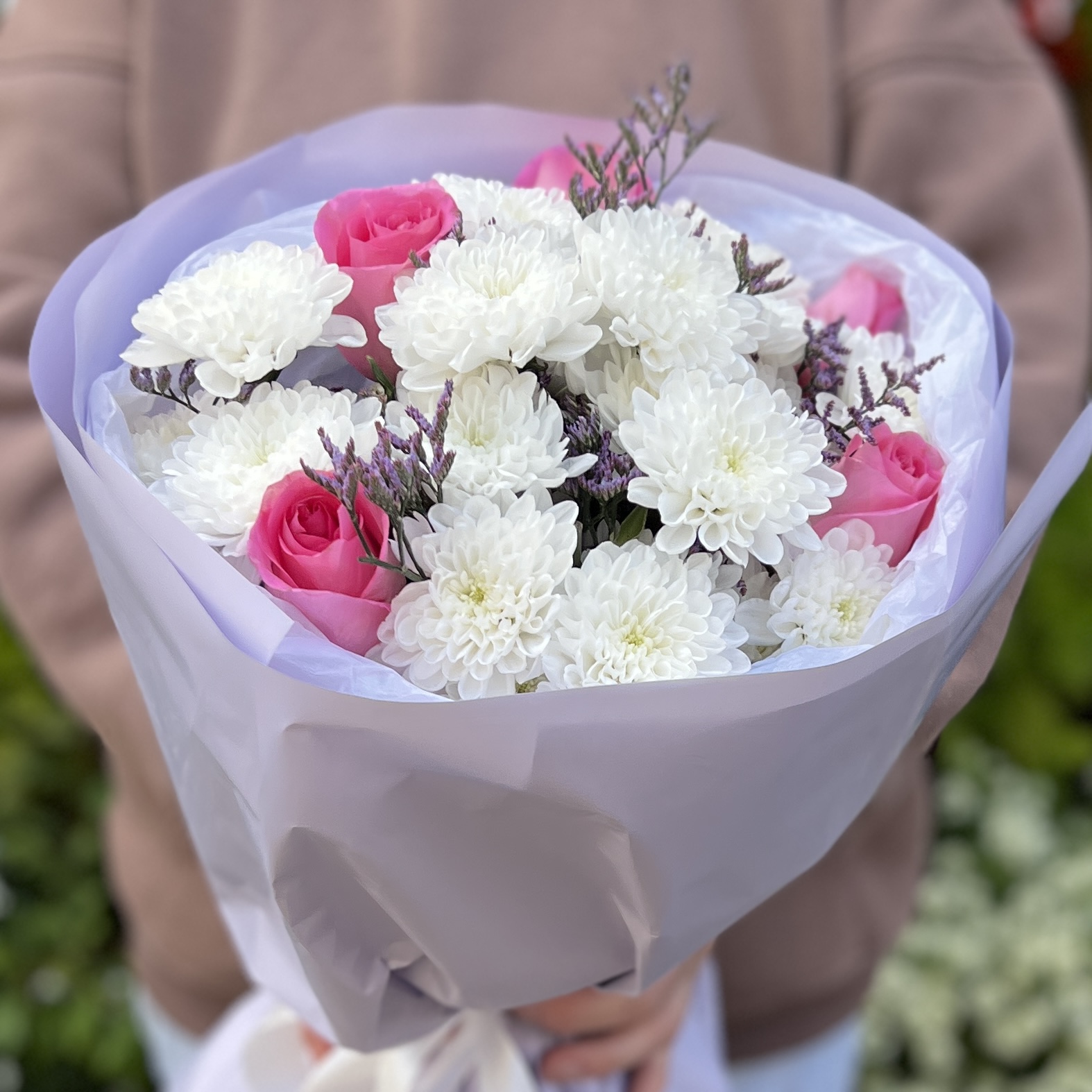 Нежный букет на день рождения для дочки
