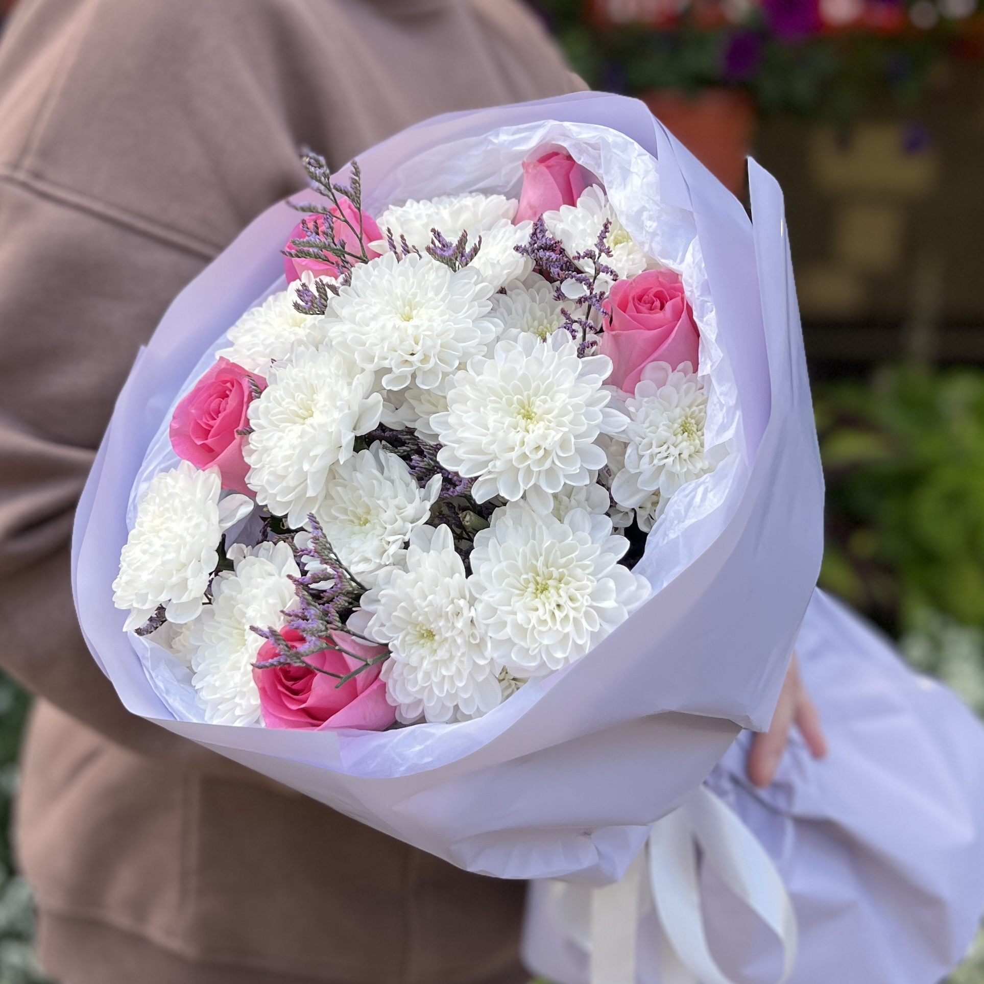 Нежный букет на день рождения для дочки
