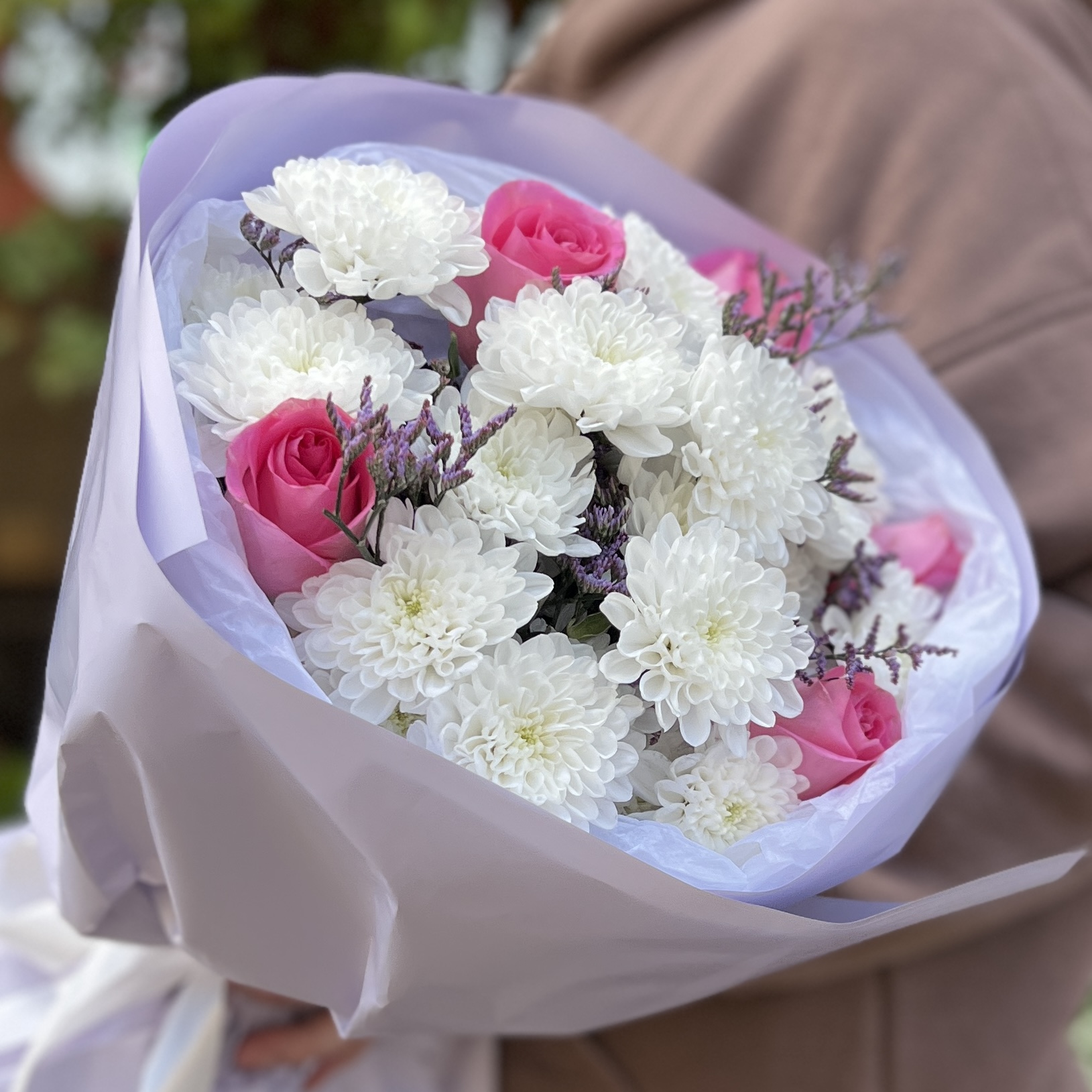 Нежный букет на день рождения для дочки