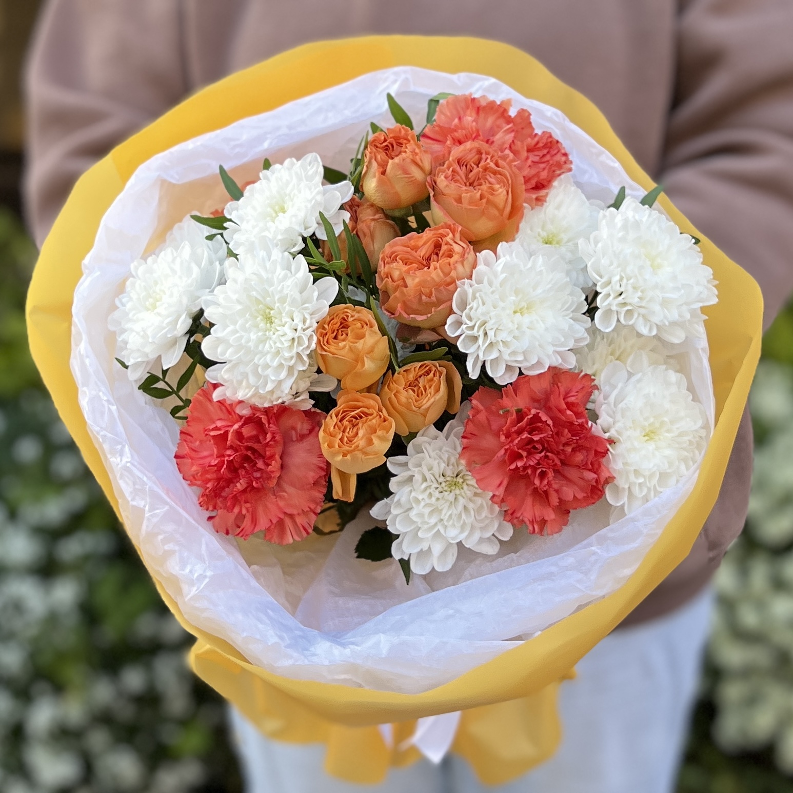 Букет на день рождения для бабушки