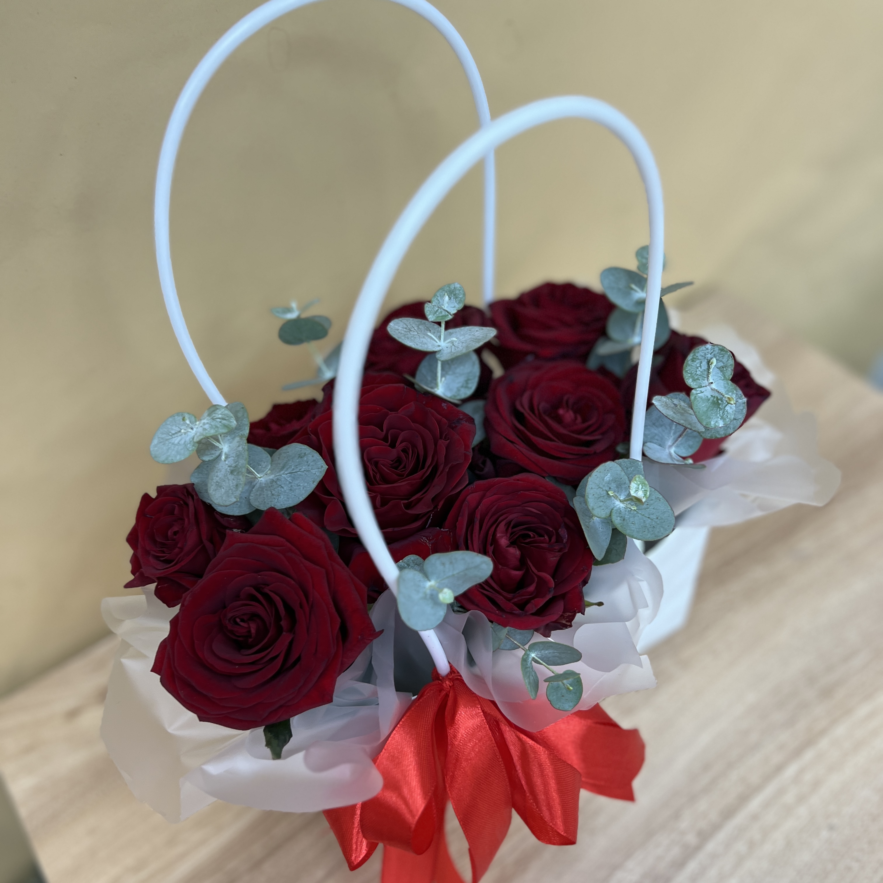 Букет дня в коробке Стильный Сюрприз