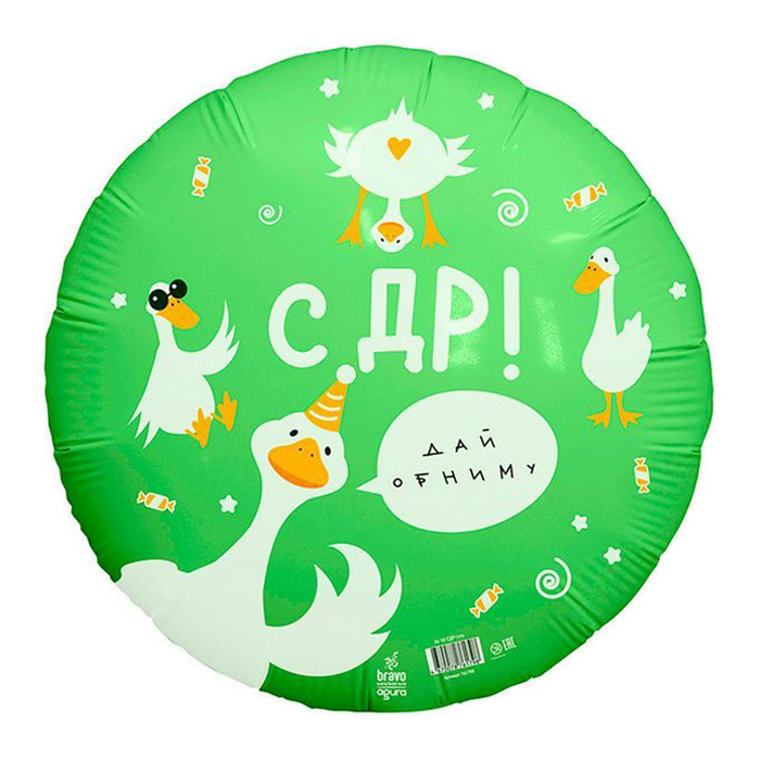 Круглый шар СДР гусь