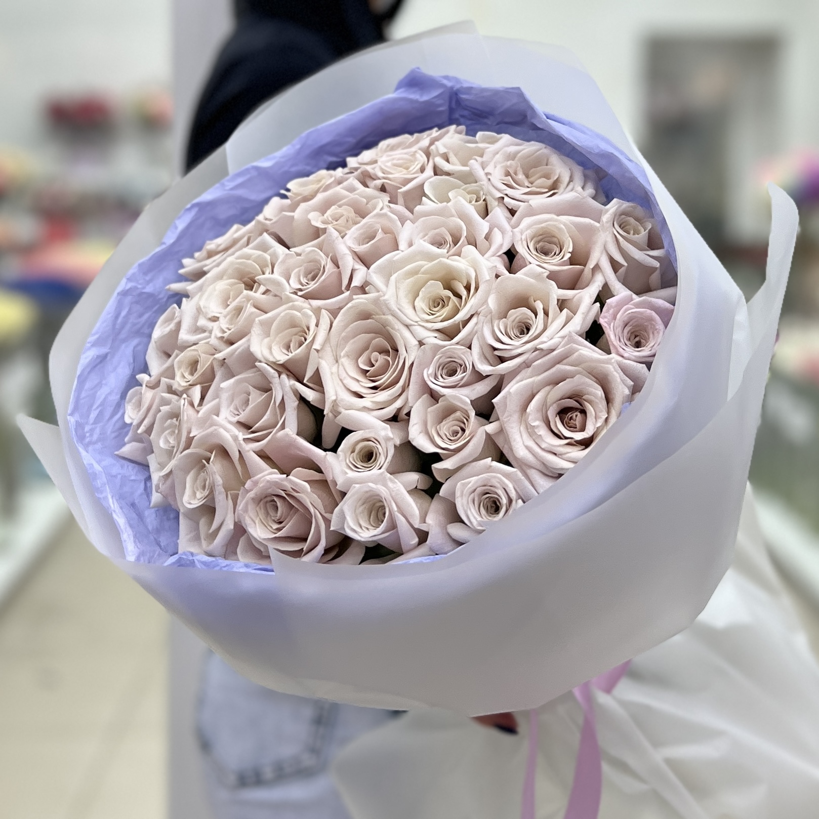 35 роз Мента