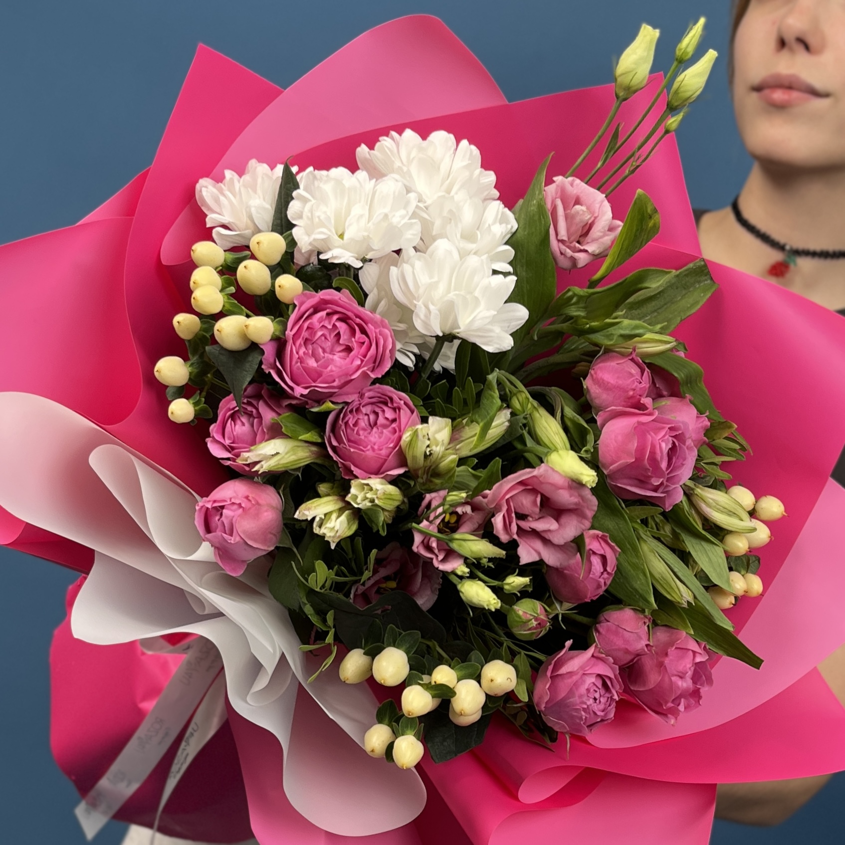 Средний Букет Розовый восторг