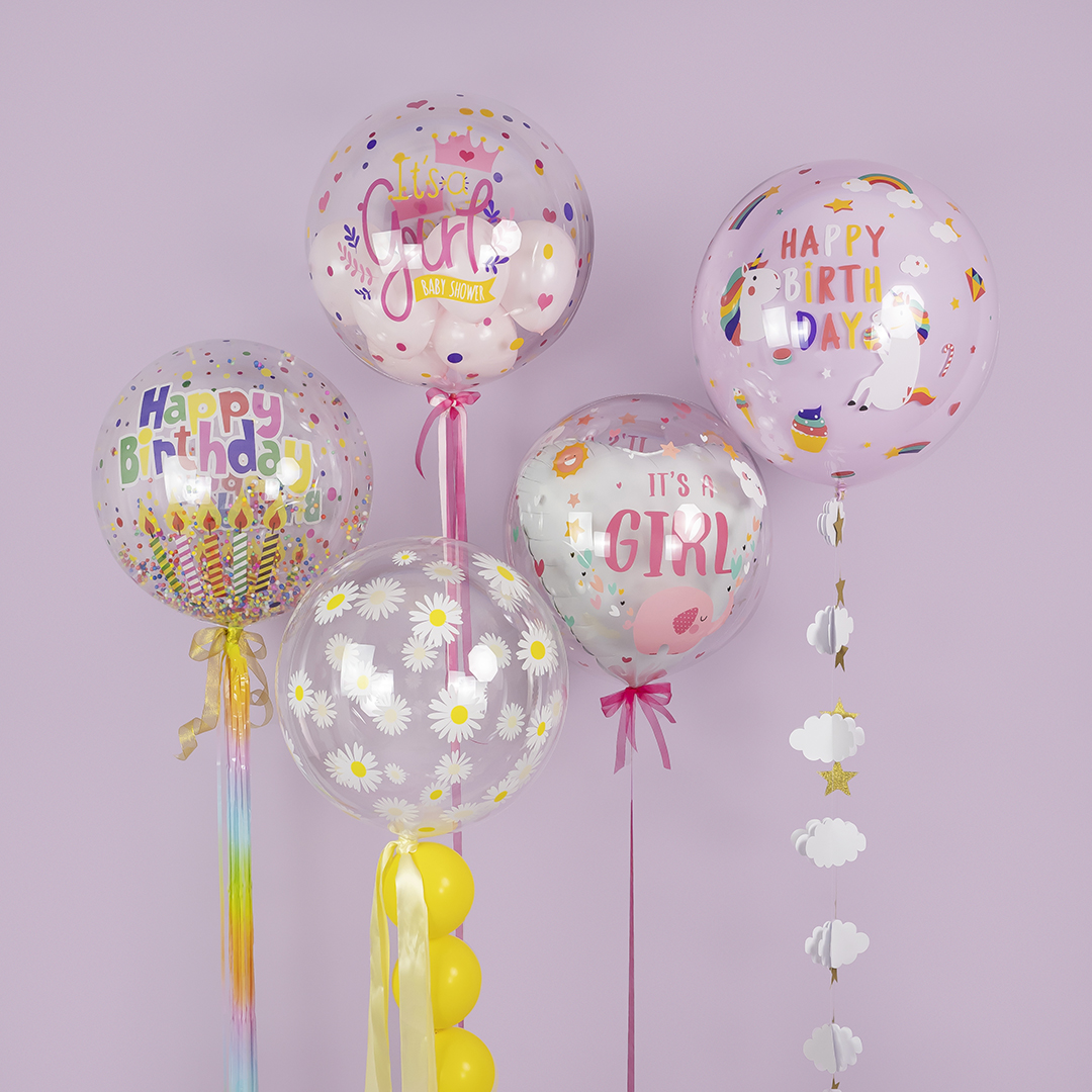 Шар круг Deco Bubble, Яркий ДР