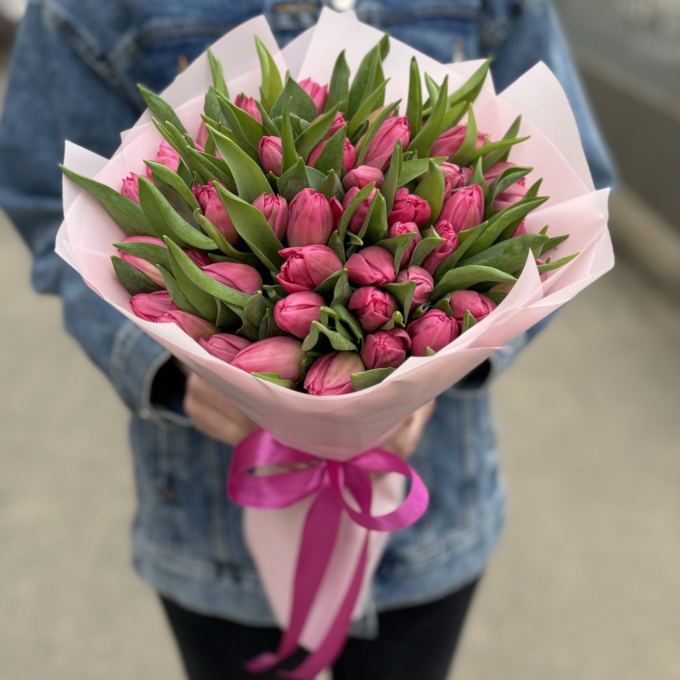 51 розовый тюльпан Квин оф Марвел