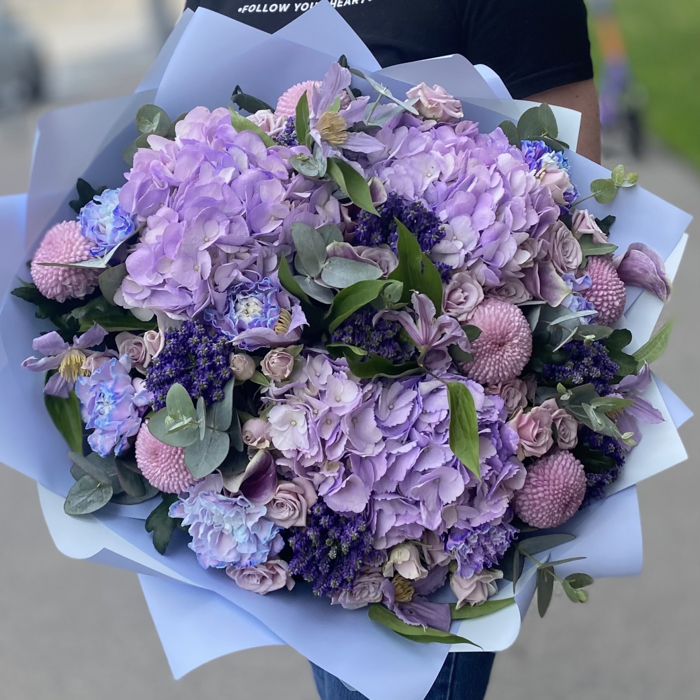 Букет Голубой Лазурит