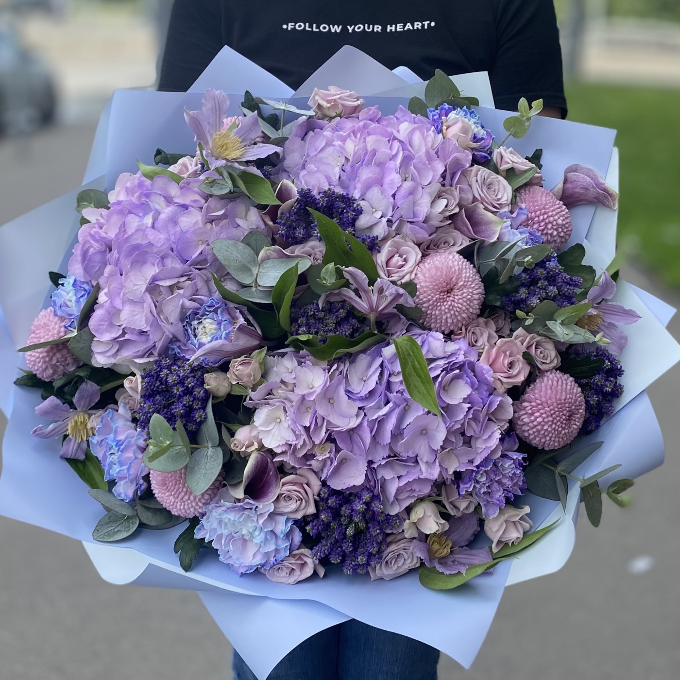 Букет Голубой Лазурит