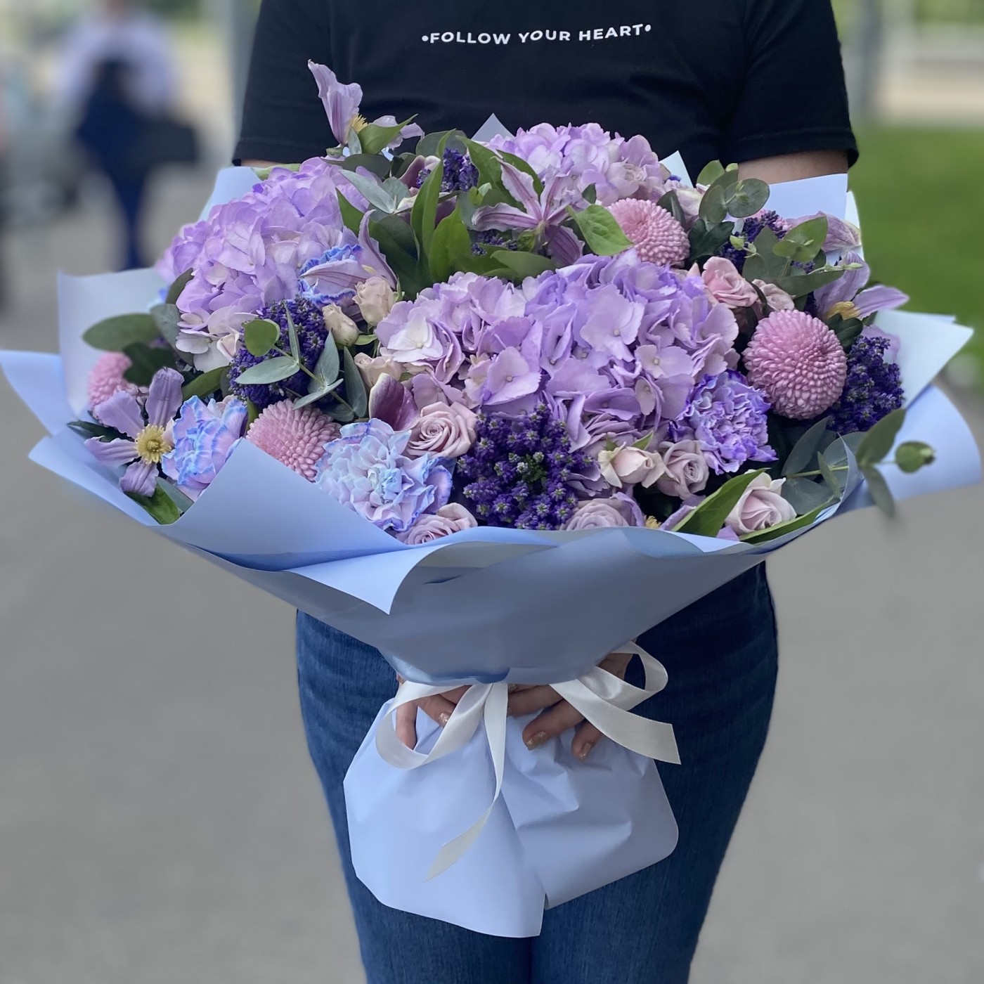 Букет Голубой Лазурит