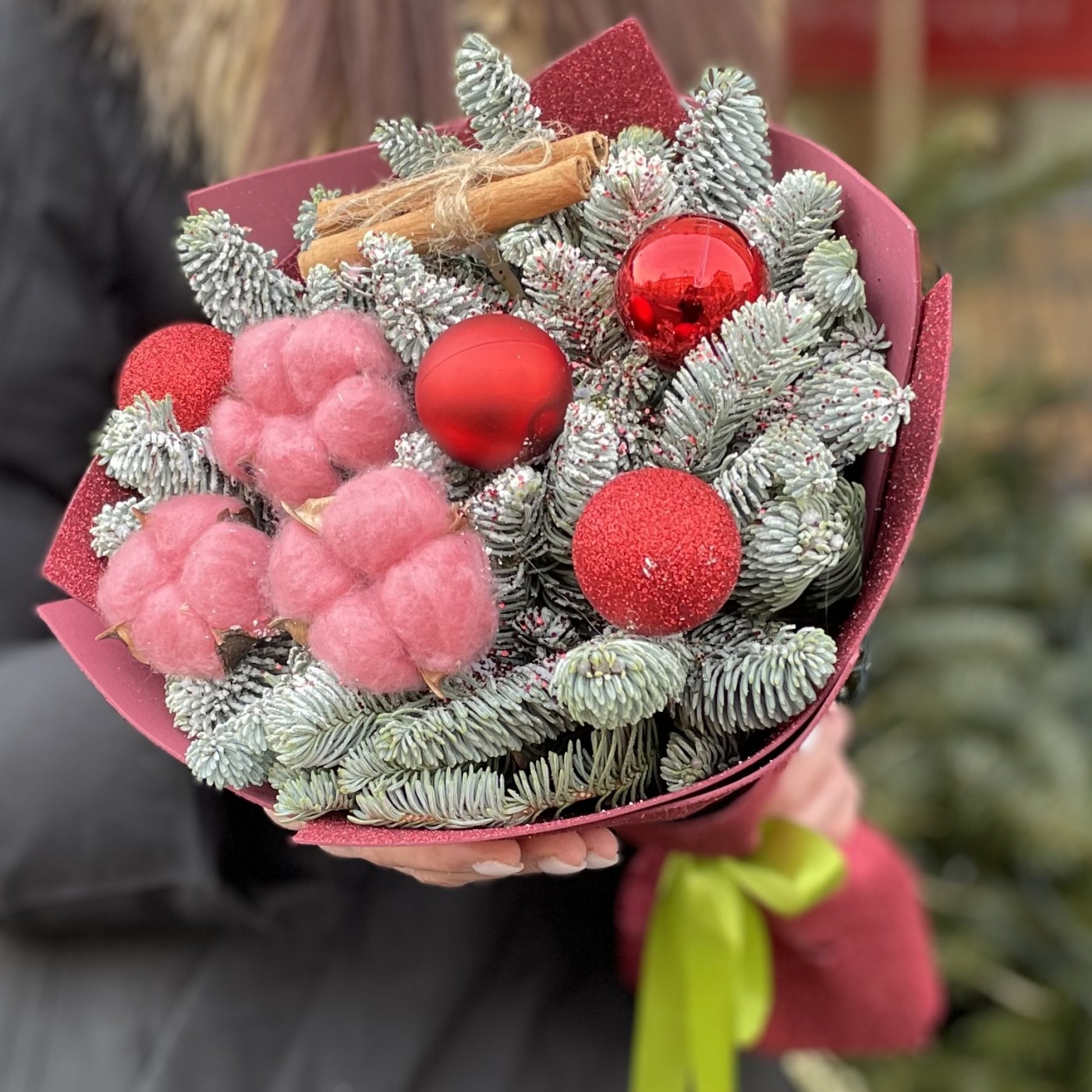 Букет Розовые Искры