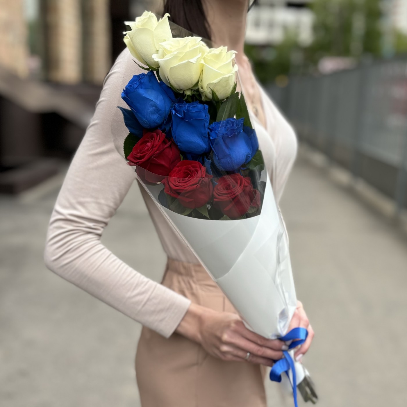 Букет из 9 роз Россия