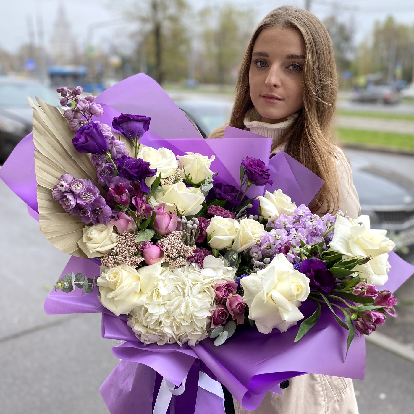 Букет Черничный пломбир