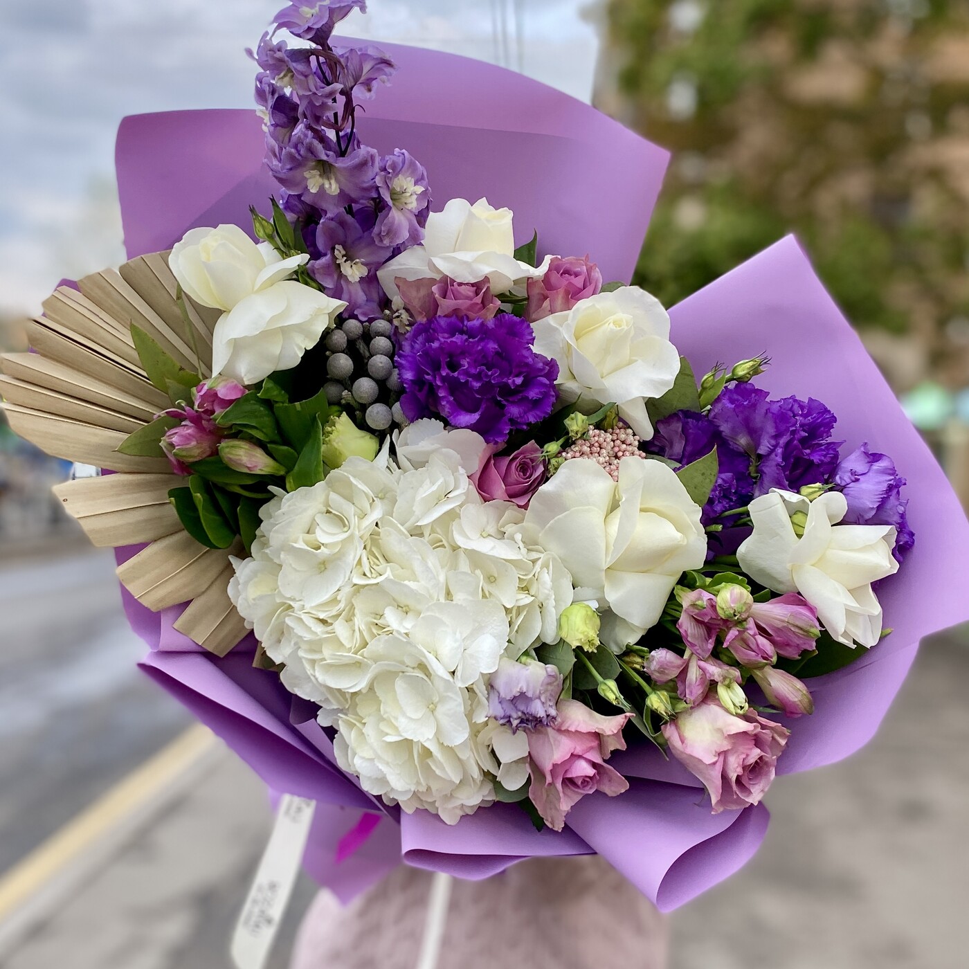 Букет Черничный пломбир