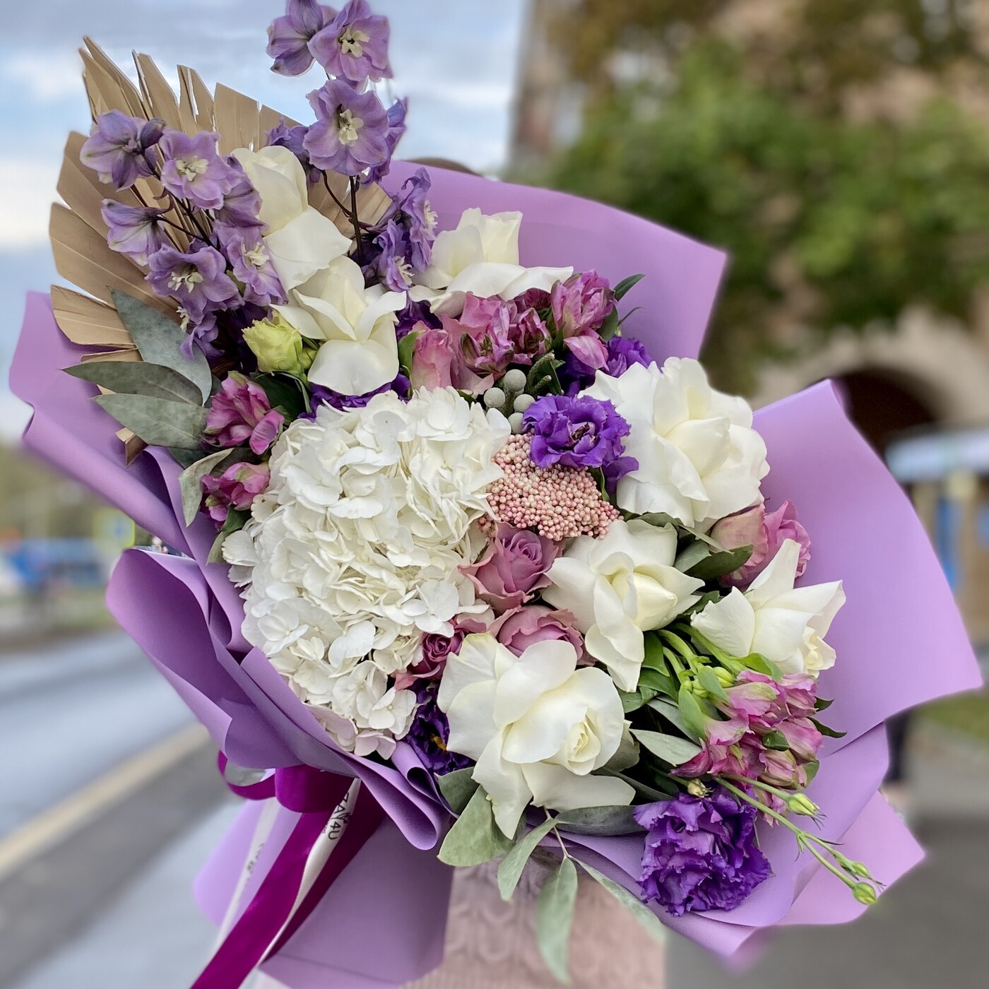 Букет Черничный пломбир