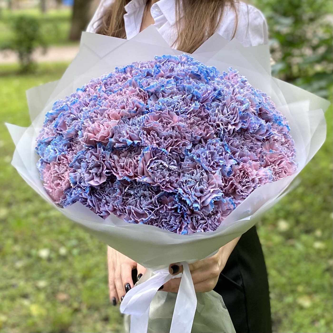 51 гвоздика Пинк блю Молли