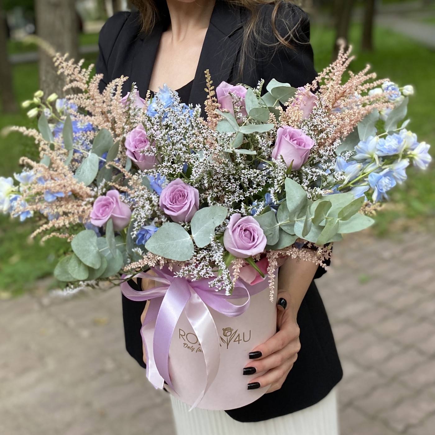 Композиция с розами Рождение звезды