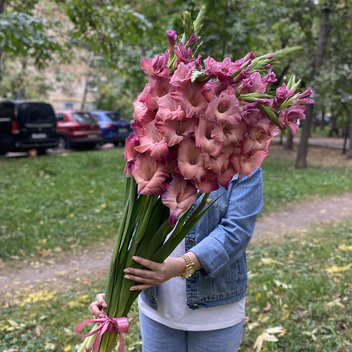 Гладиолус розово-фиолетовый