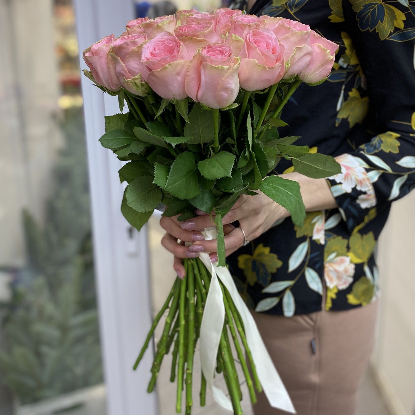 Пионовидная роза Софи Лорен