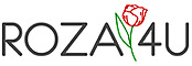 Букеты из красных роз в корзинке в Москве  Roza4u-logo-176-60